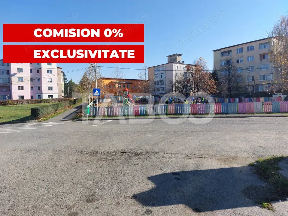 Comision 0% Apartament 40 mp 2 camere decomandate balcon Cisnadie