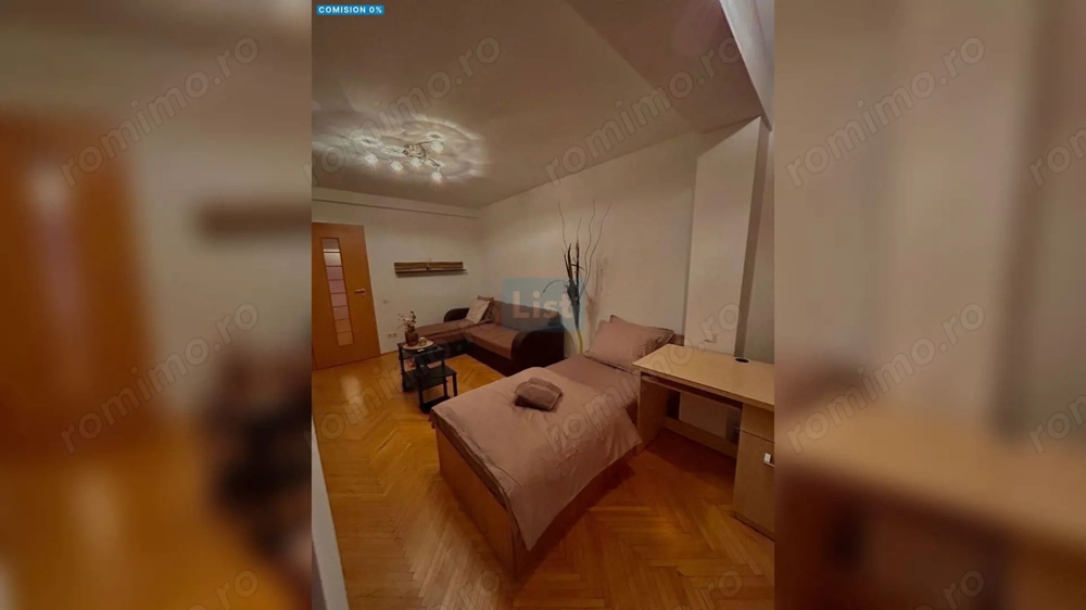 Comision 0%! 2 camere decomandate 48 mp, balcon, Central