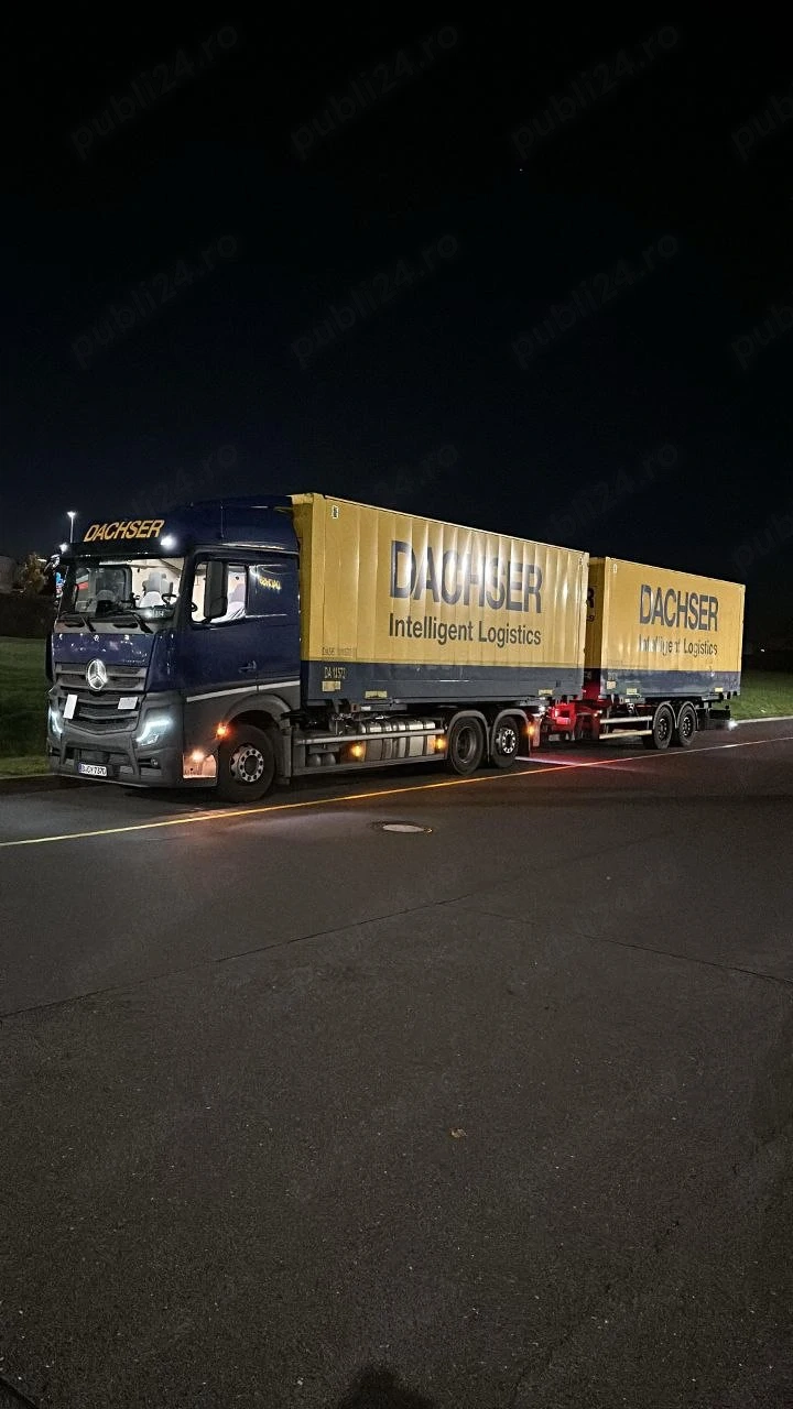 Sofer categoria C+E  Germania  containere 