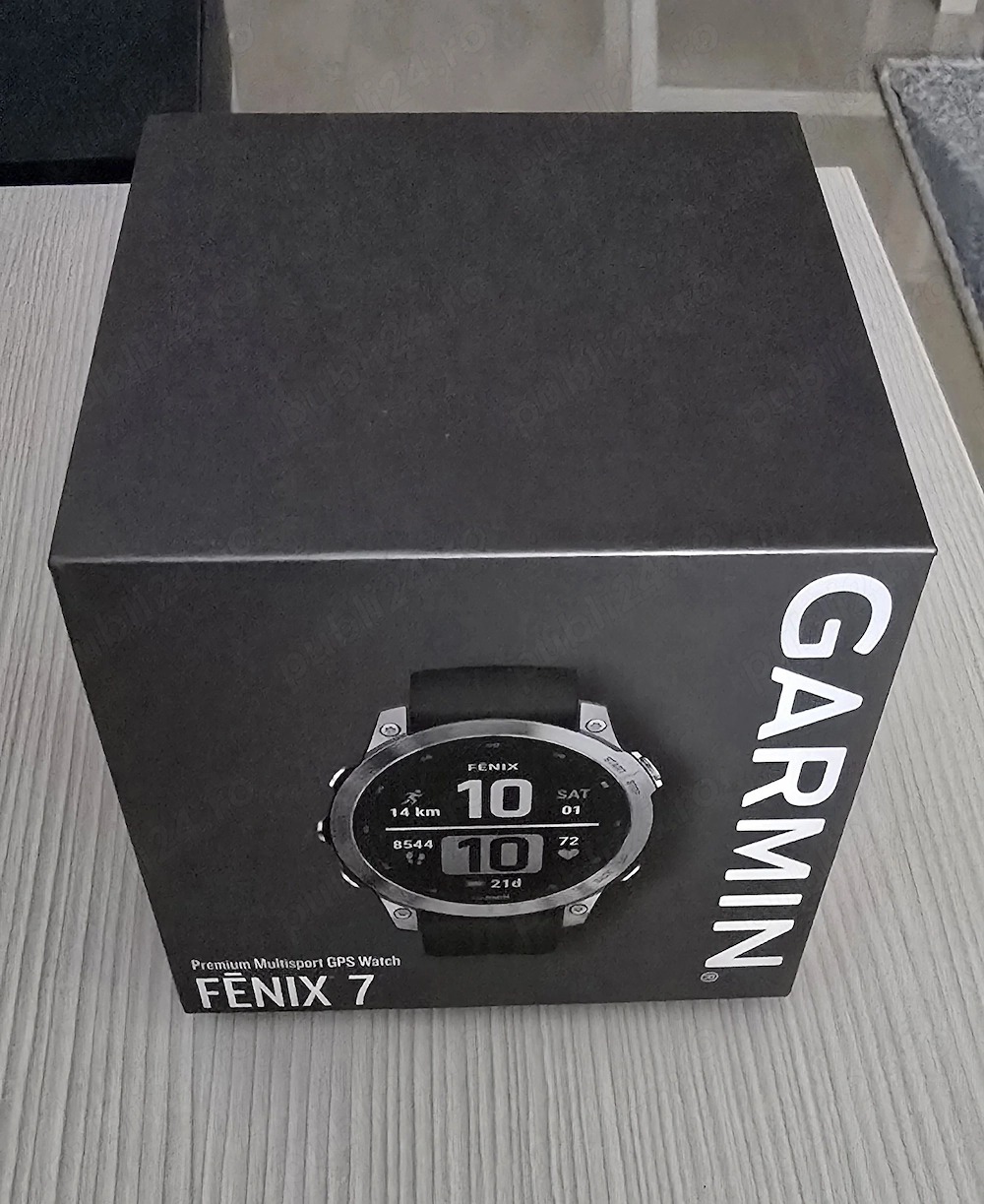 Smartwatch premium Garmin Fenix 7 Silver Graphite