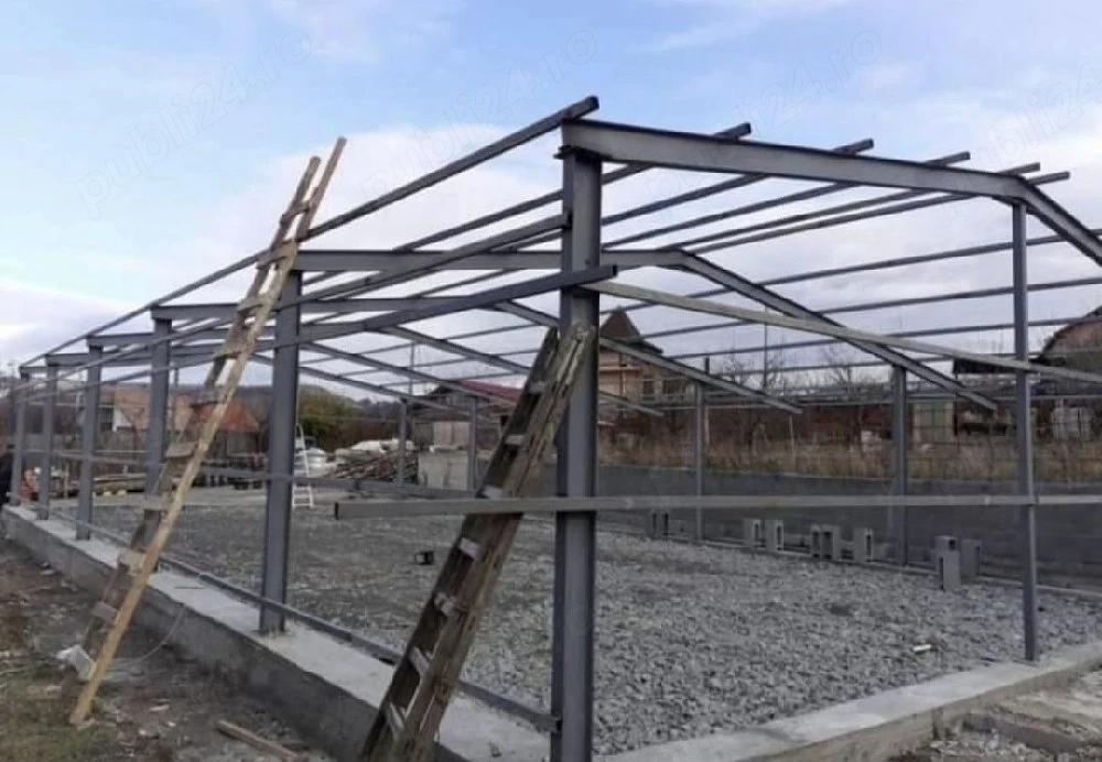 vând hală metalică la prețul corecte 