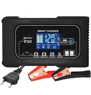 Încărcător inteligent 20A pentru baterii AGM, LiFePO4, Gel, Litiu și Plumb până la 1000Ah 12V/24V