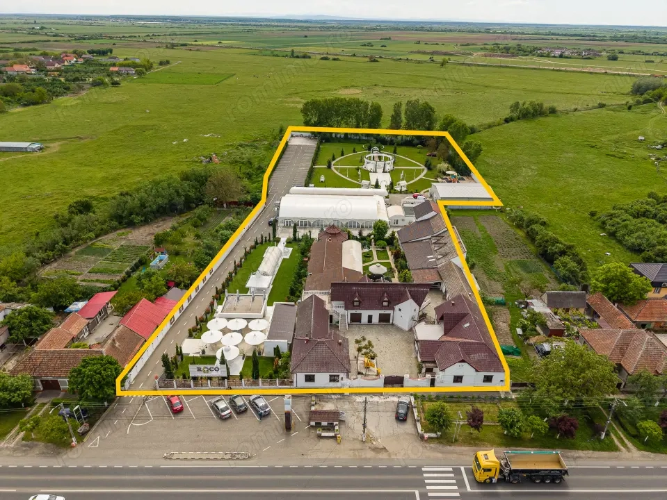 Complex HoReCa functional – 13.000 mp, venituri active, 15 km Timisoara 