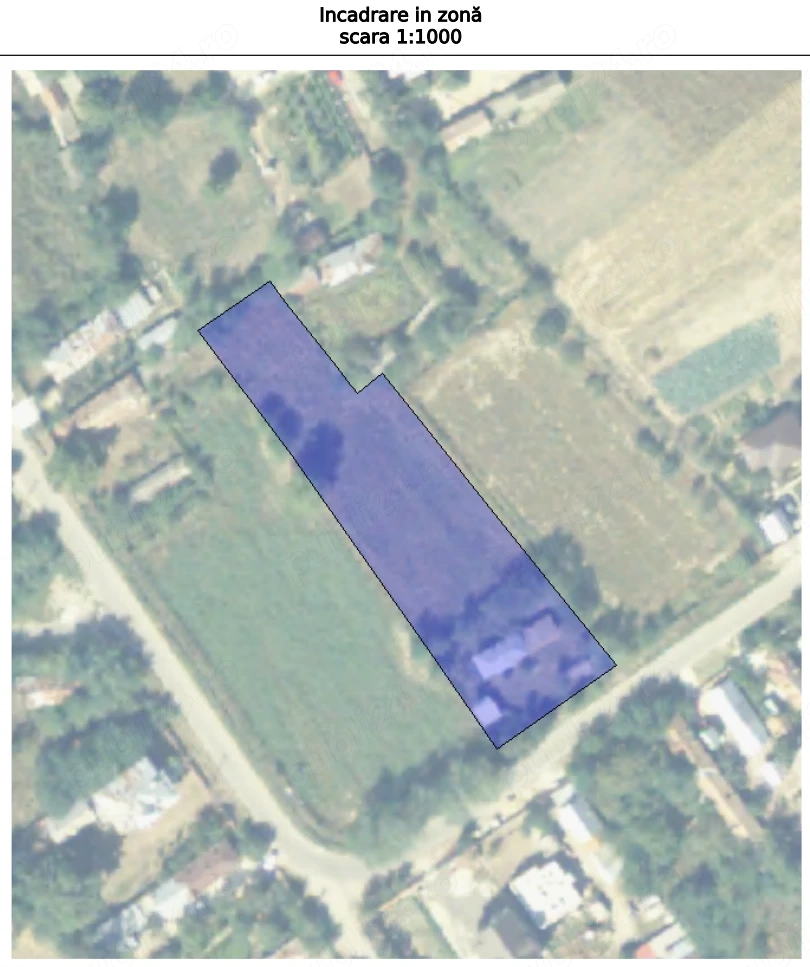 Casa cu teren intravilan de 3113mp in Comuna Poiana, jud. Dambovita