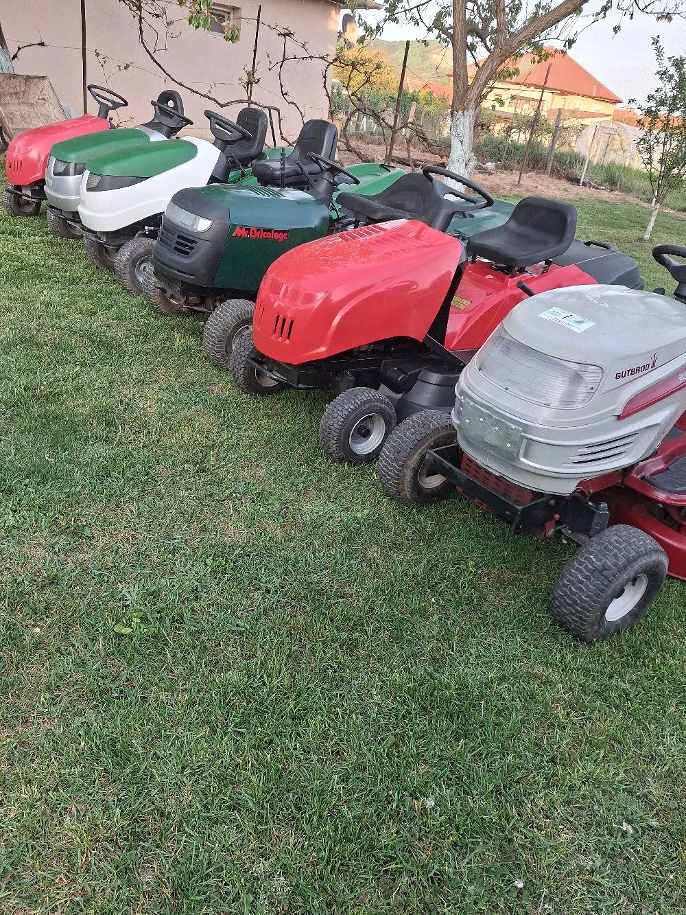 tractorase de la 12,5cp pîna la17cp +unu in doi cilindri de 20cp mai multe nr de tel  