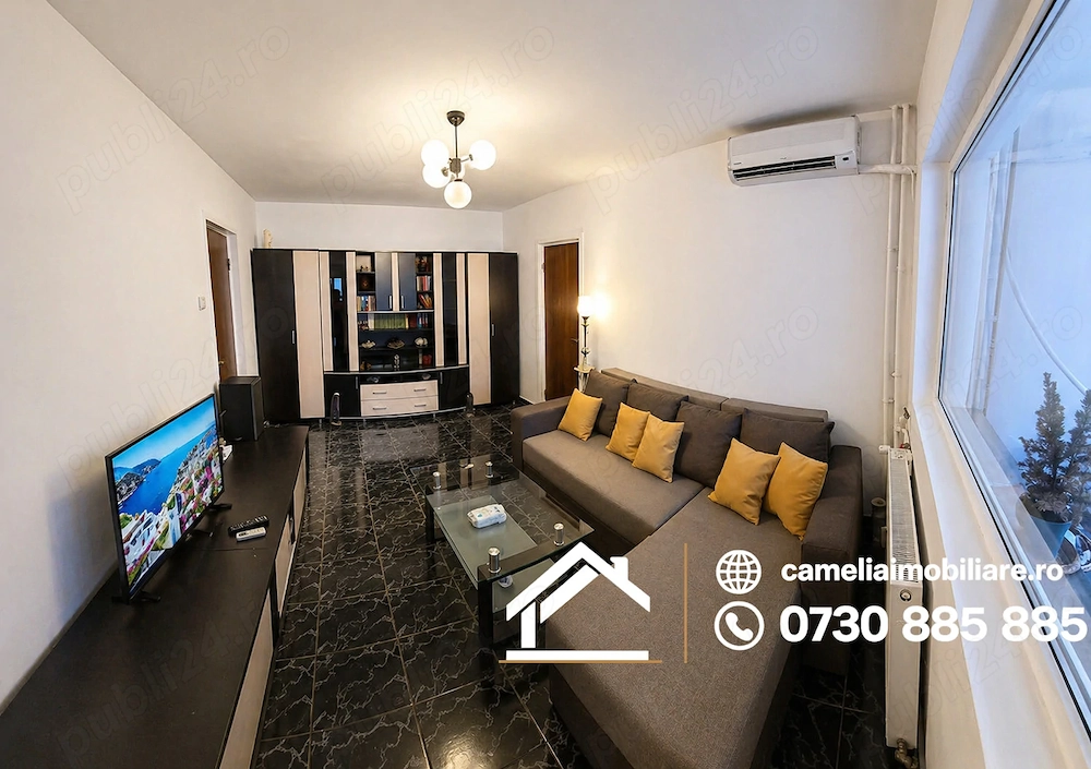 2 camere, mobilat, utilat, intre metrou Gorjului si Pacii, Iuliu Maniu, semistradal