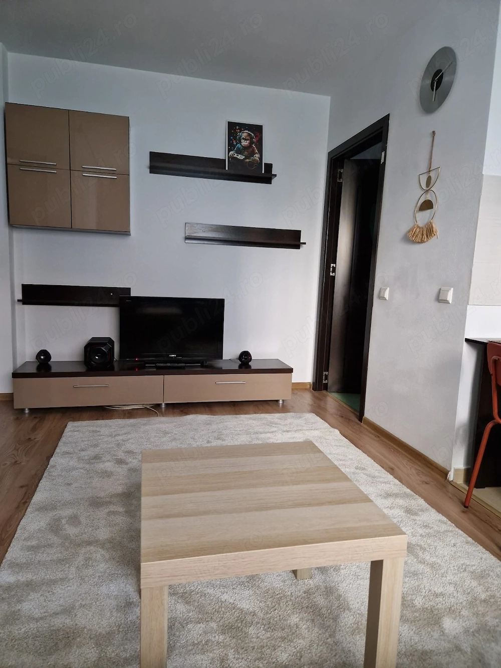 Garsoniera Studio de vanzare mobilata si utilata + Loc de Parcare Inclus ! Popesti-Leordeni