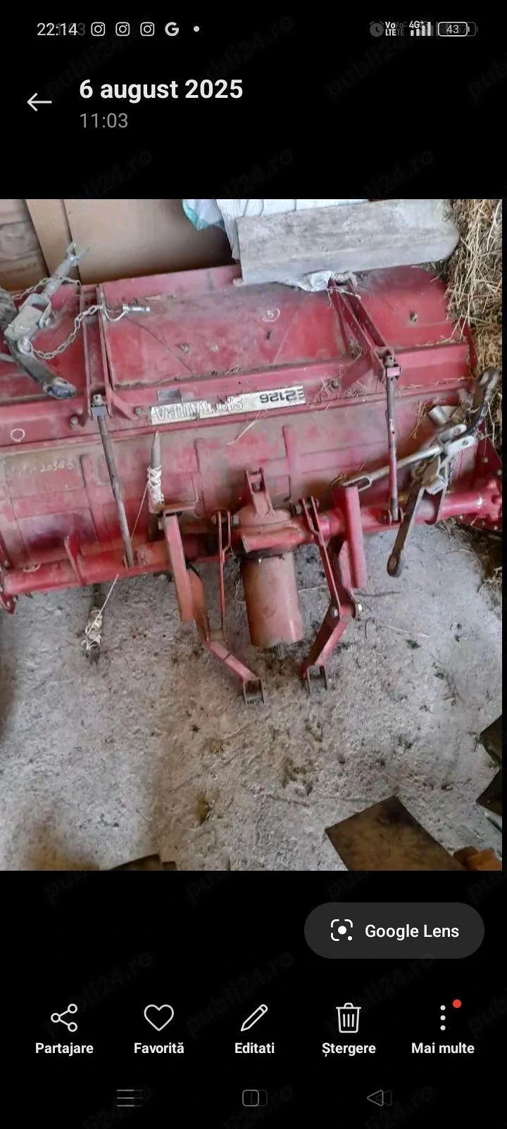 vând tractoraș shibaura