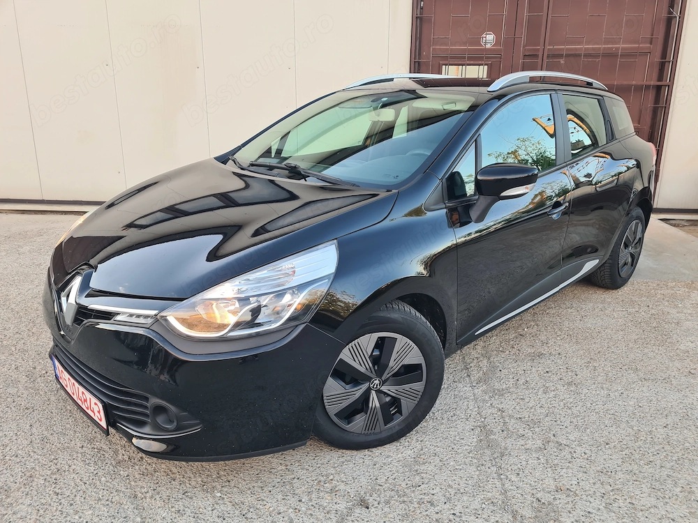 Parc auto-Renault Clio-1.5 dci90-an 2014-Rar efectuat-navi-nr rosii