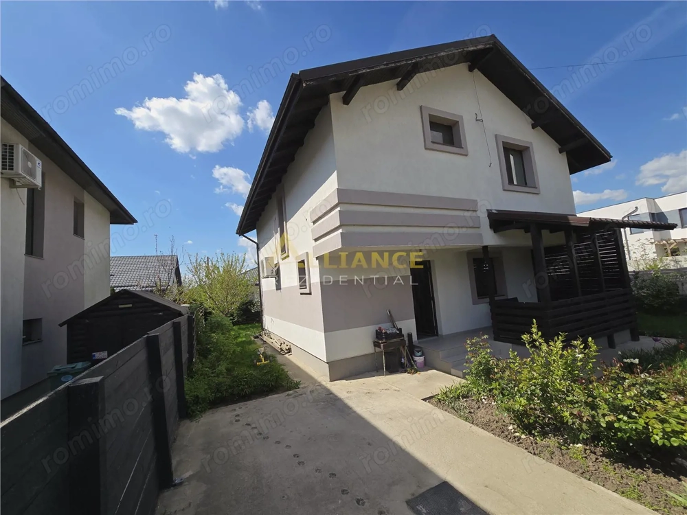 Vila mobilata si utilata- 4 camere - 2 bai - 350mp teren - cartierul nou- beci