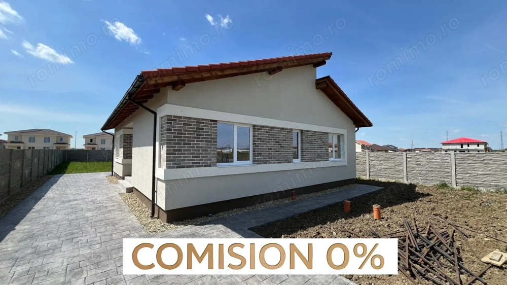 COMISION 0% | Casa individuala Mosnita Noua| 96 mp utili.