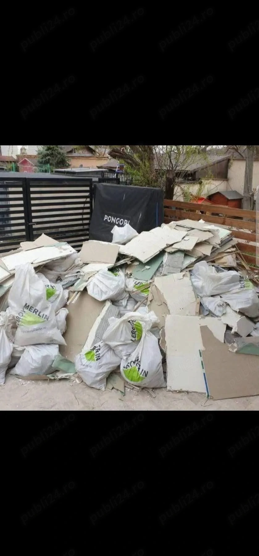 Ridicăm moloz defrișări Ridic orice tip de deseuri din gospodarii si de pe santier, resturi, rezulta