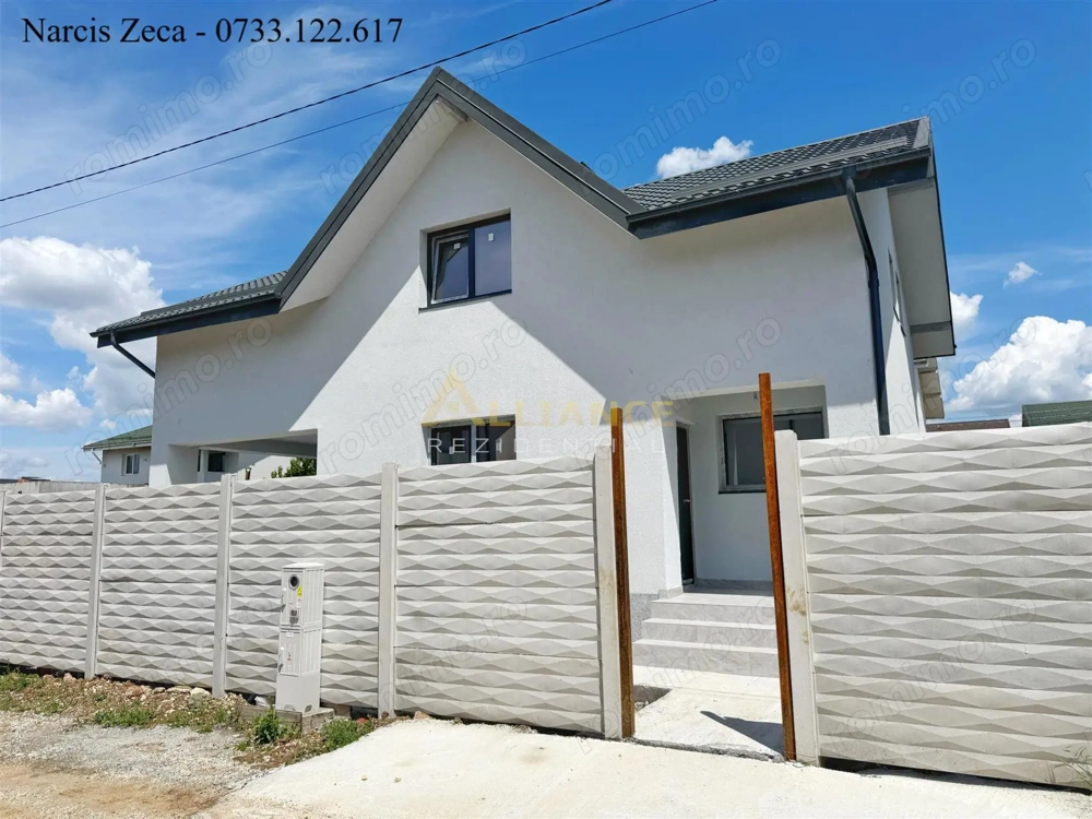 Vila individuala P+M - 4 camere - 3 bai - teren 308mp - Str. Padurea Craiului