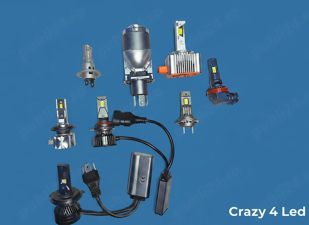 Becuri LED auto – mai multe variante, pentru aproape orice nevoie (pozitii, semnal, faza scurta etc)