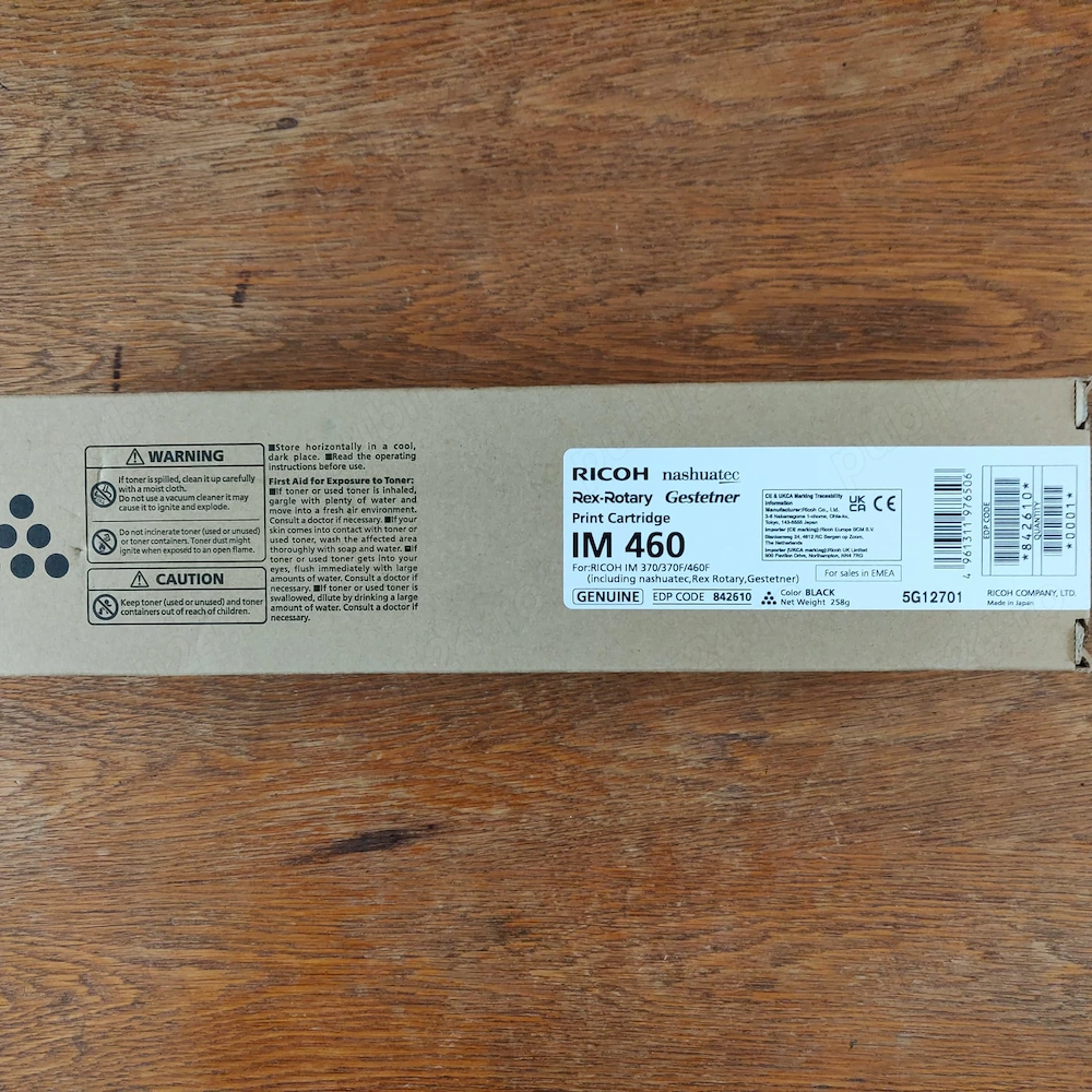Ricoh IM 460 , MP 305 originae sigilate , cartus toner