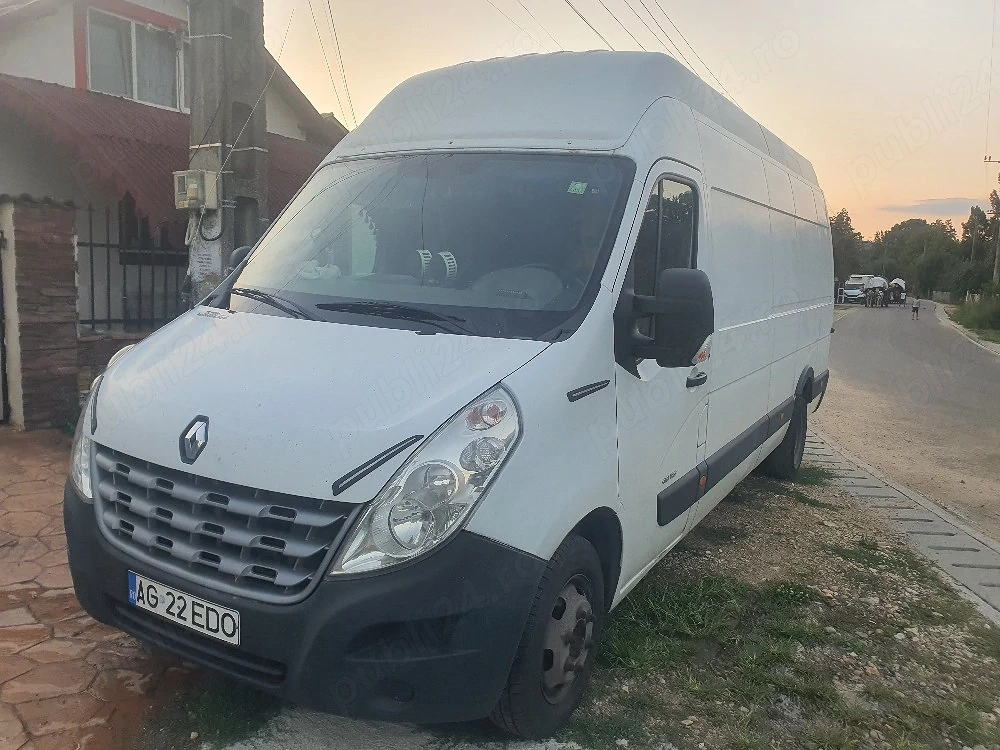 Renault master axa dubla  3.5t