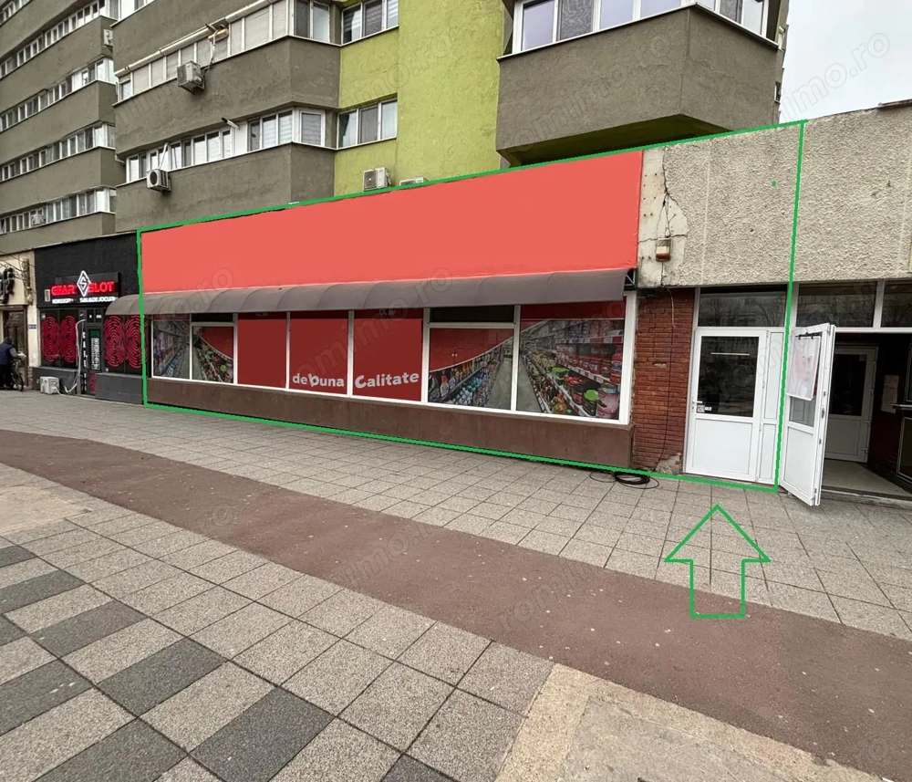 Inchiriere 80mp spatiu comercial Bl Unirii (nord) Bl. C2 - Micro 3