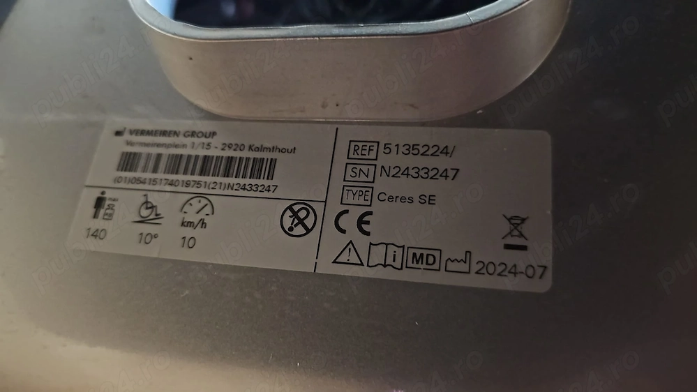 De vânzare scaun eletric 