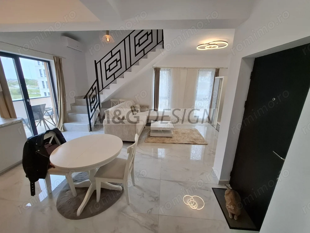 Ap 3 camere pe 2 nivele, loc parcare, Giroc-Lidl