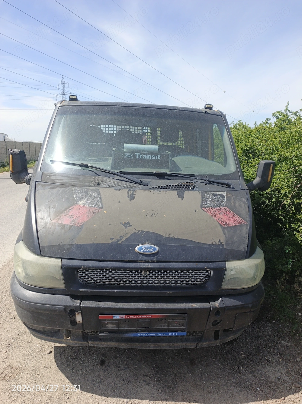 Dezmembrez Ford Tranzit 2.0 si 2.4 din 2004