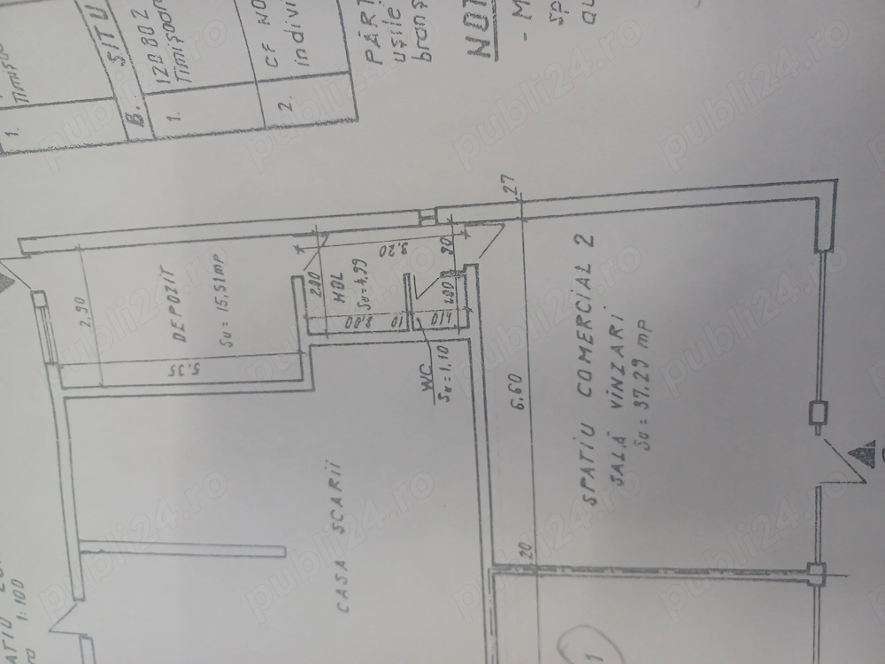 Spațiu comercial cu vad bun  cu destinatie din construcție