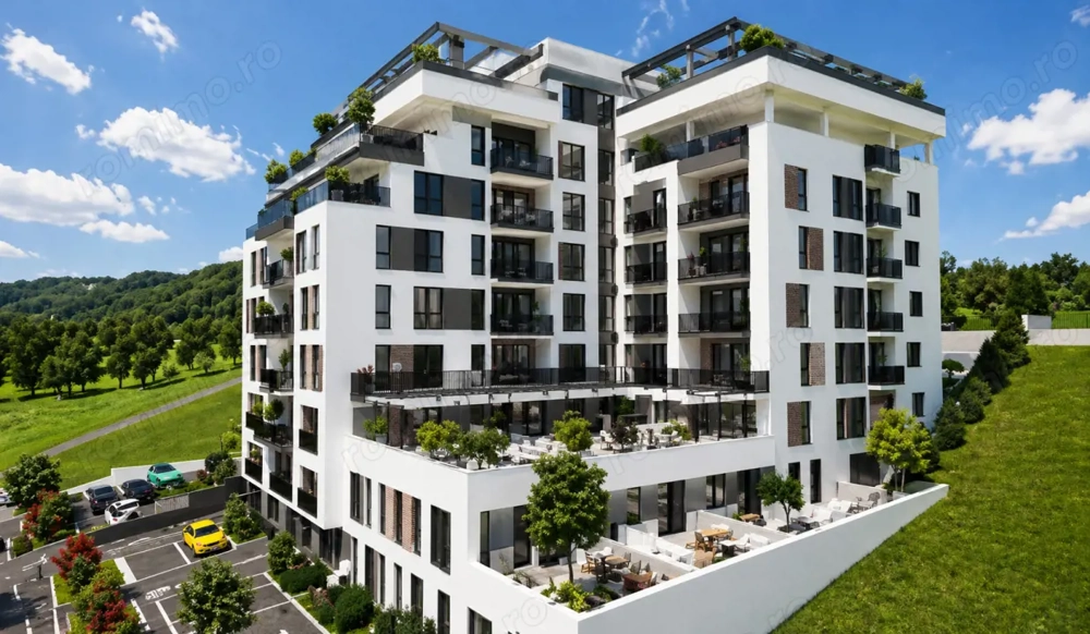 Apartament 2 camere cu terasă, 54 mp utili – zona Vivo