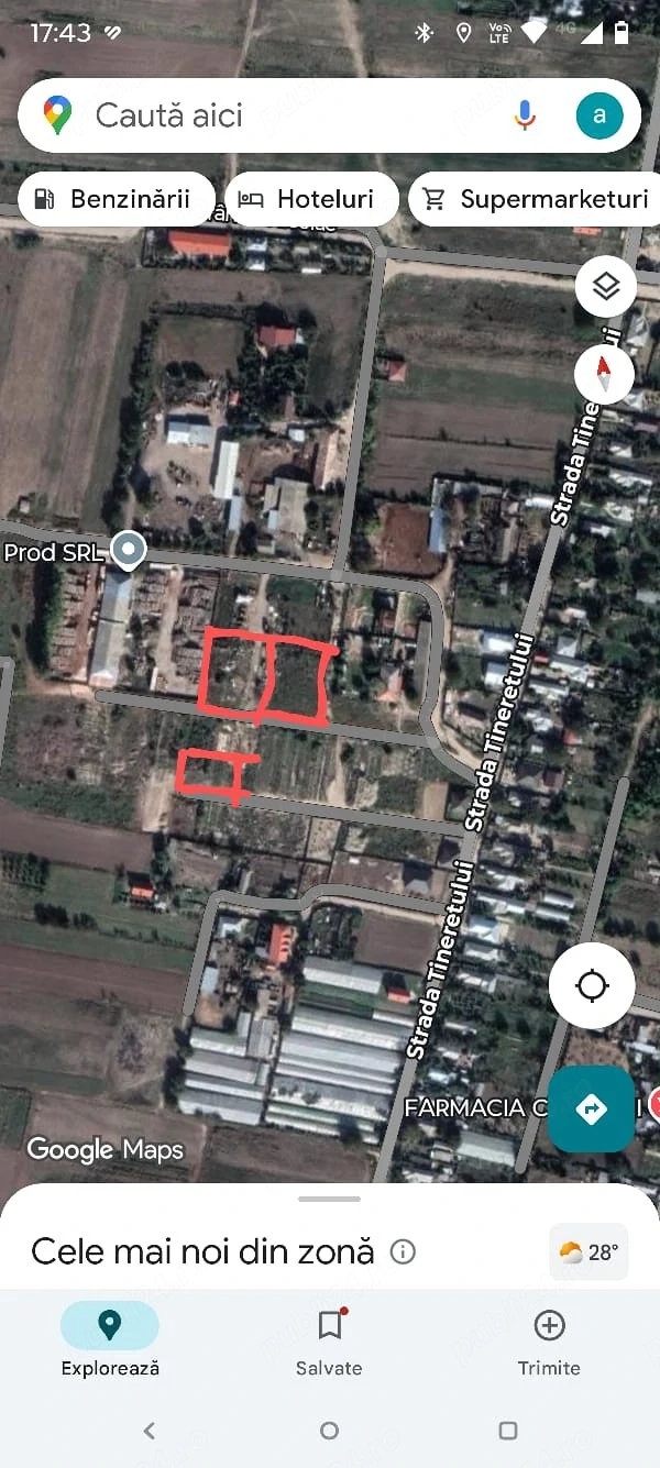 Vând teren intravilan Chișcani