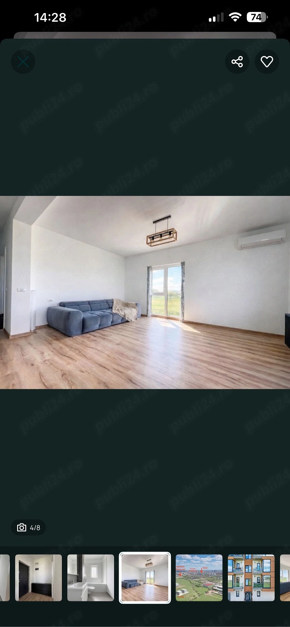 Apartampent tip studio