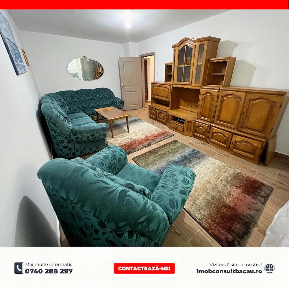 Apartament 3 Camere de Închiriat   Nord 22 Decembrie! CE1610