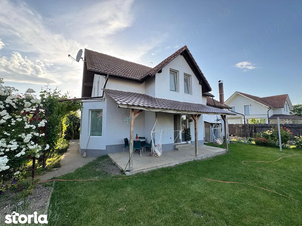 Casă individuala-5 camere-210 mp utili + teren 540 mp | Sânmihaiu German | 15 km de Timișoara