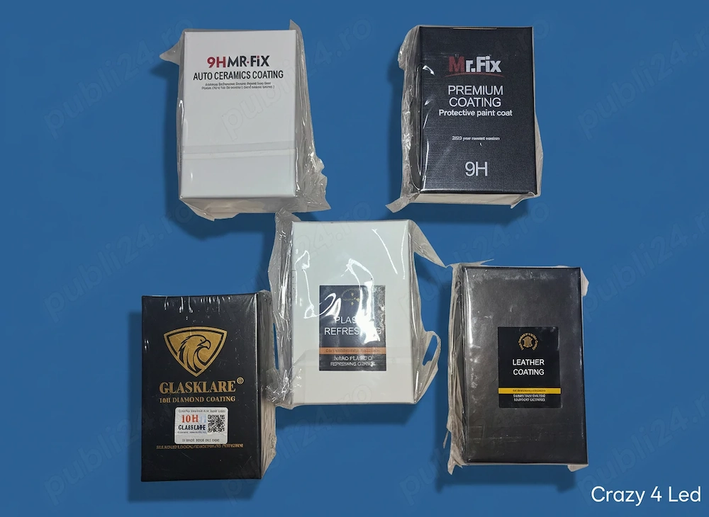 Protectie / ceara ceramica pentru masina – pentru caroserie, plastic si piele, de la Mr.Fix si Glask