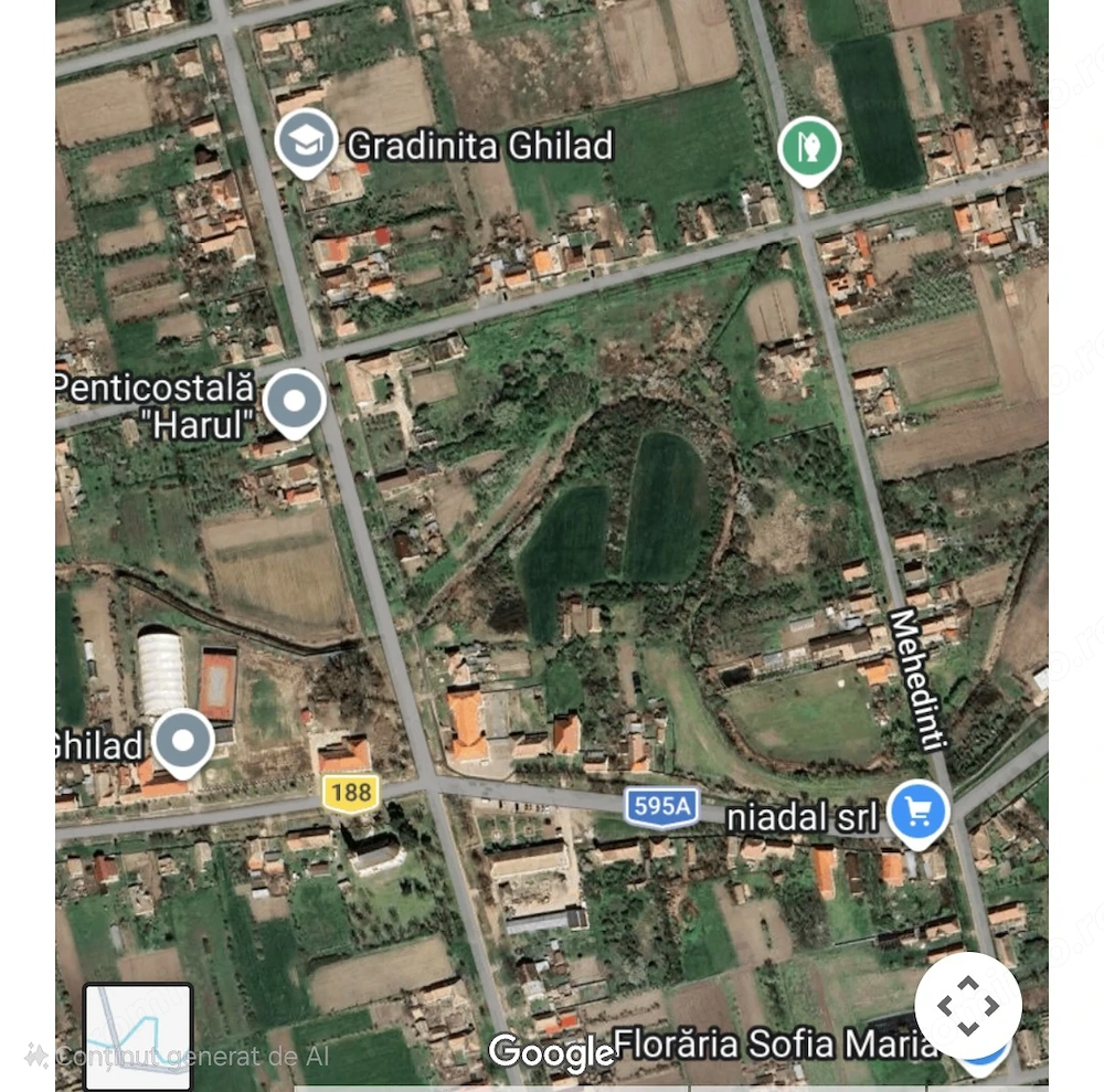 Teren mare in centrul comunei