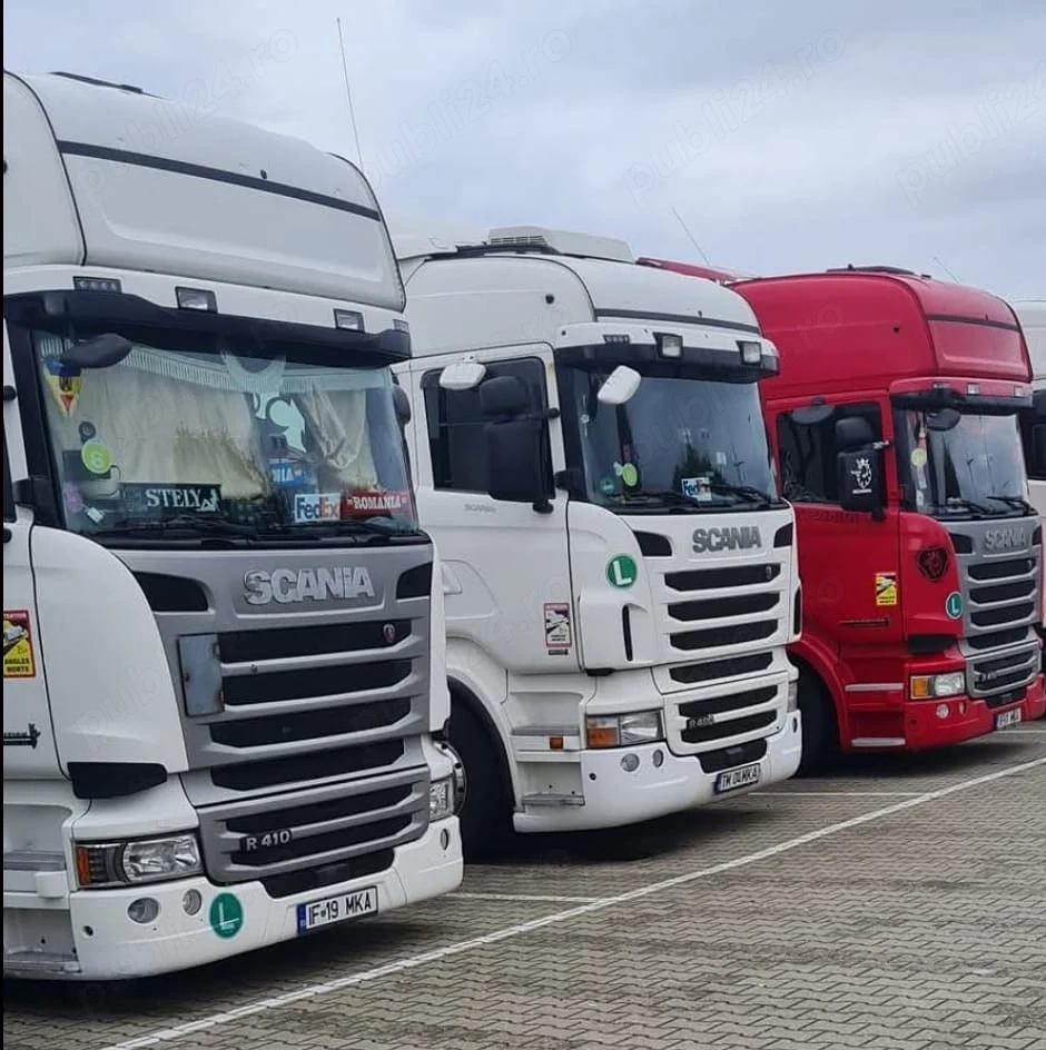 Angajez sofer , categorie CE pe camion de mare tonaj