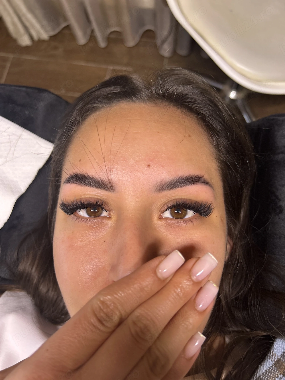 Laminare+vopsire+stilizare+extensii sprâncene 