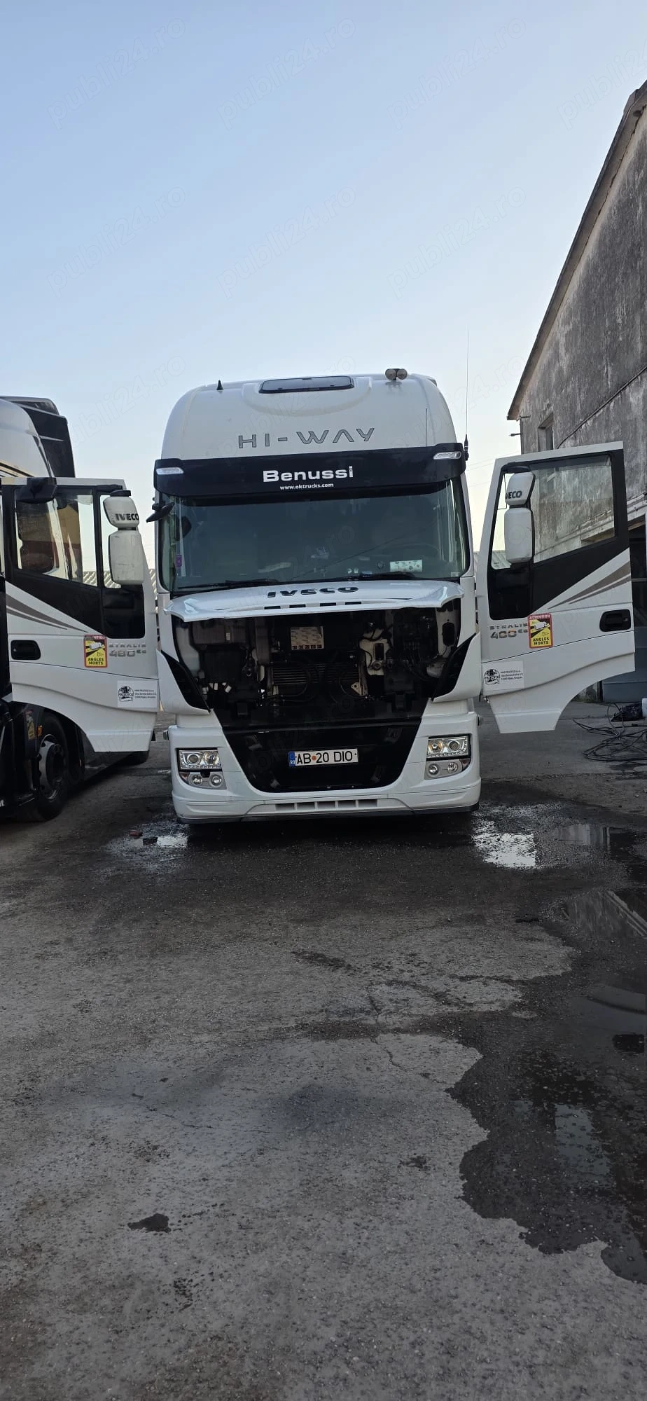 Vand cap tractor iveco hi way 480 