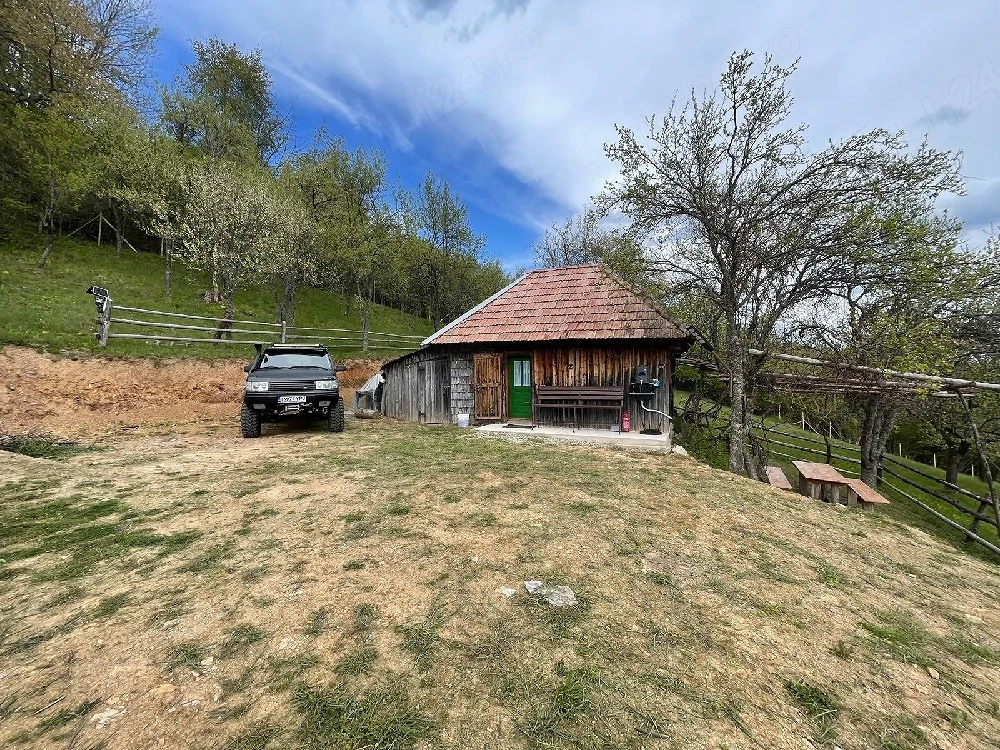 Casă , livada și pădure Bătrâna jud Hunedoara ținutul pădurenilor.