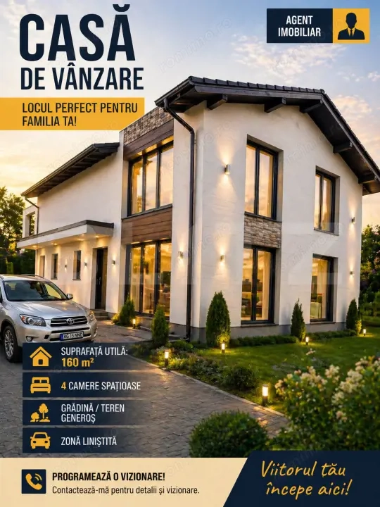 Case tip duplex moderne – finisate la cheie, cartier rezidențial 