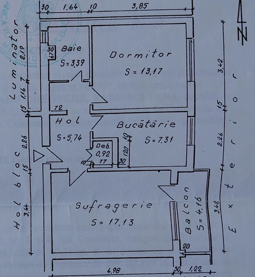 Apartament 2 camere Cernavoda