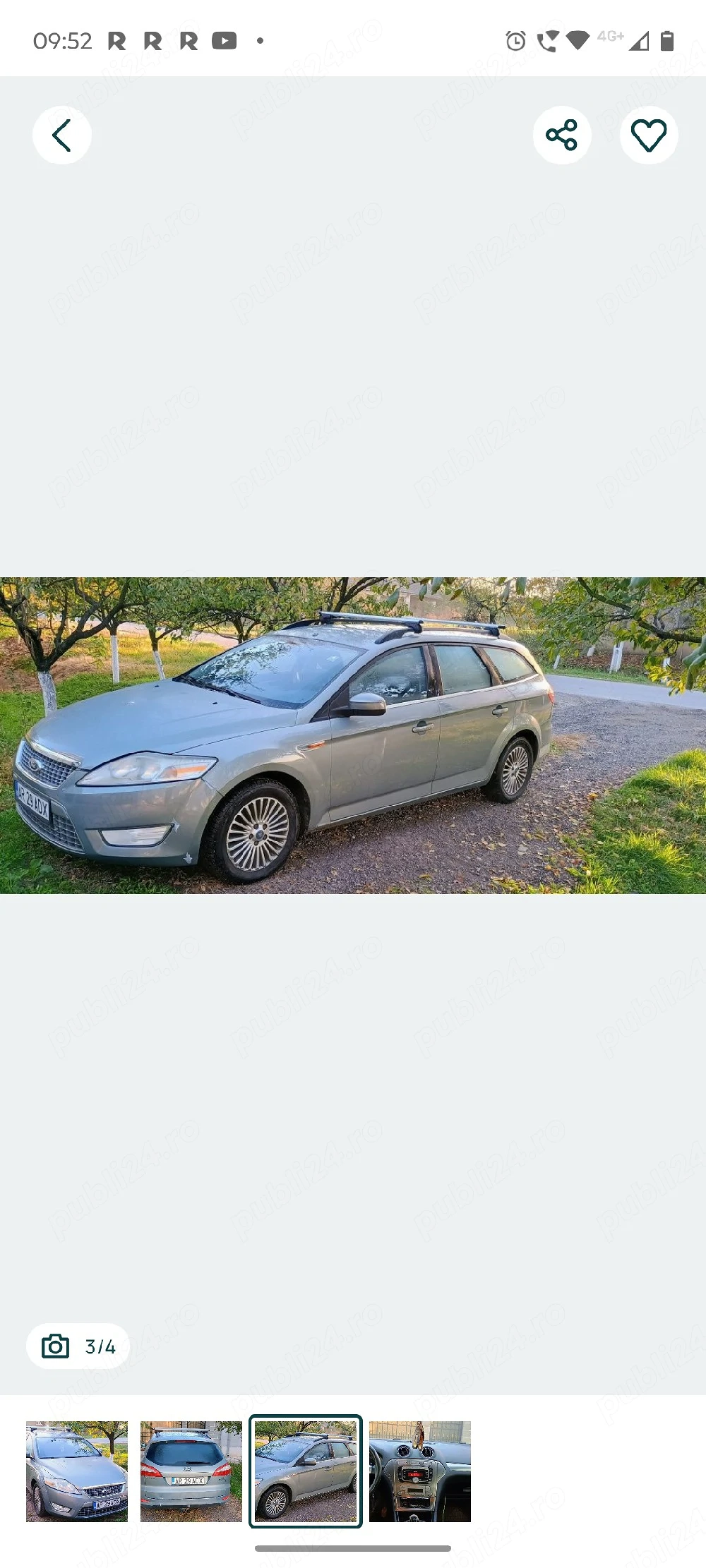 vand Ford Mondeo titanium mk4