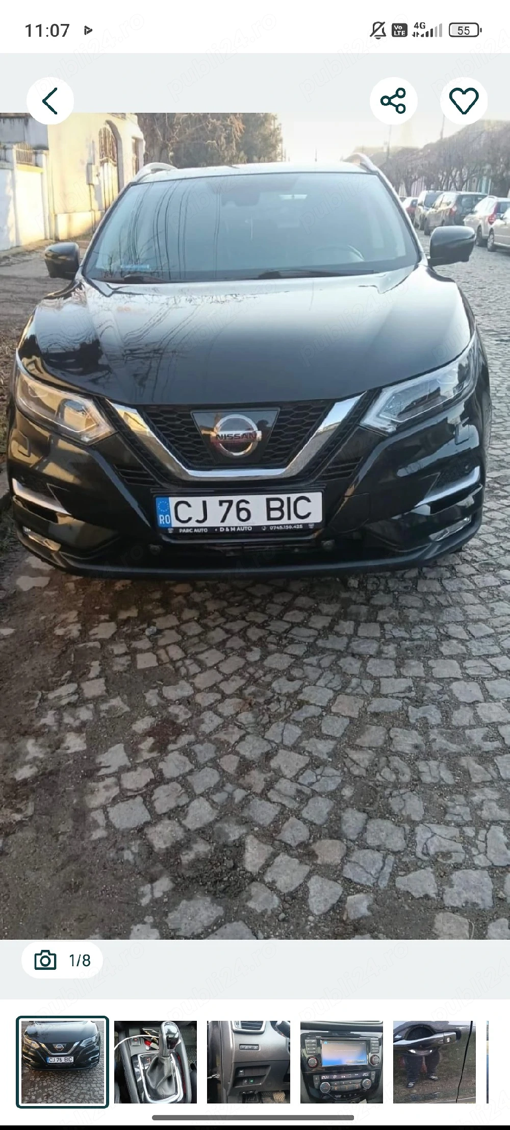 vând Nissan Qashqai 