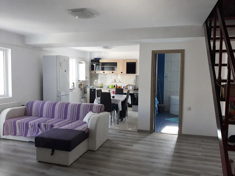 3 camere tip duplex - 2 bai - 87mp - Centrala proprie
