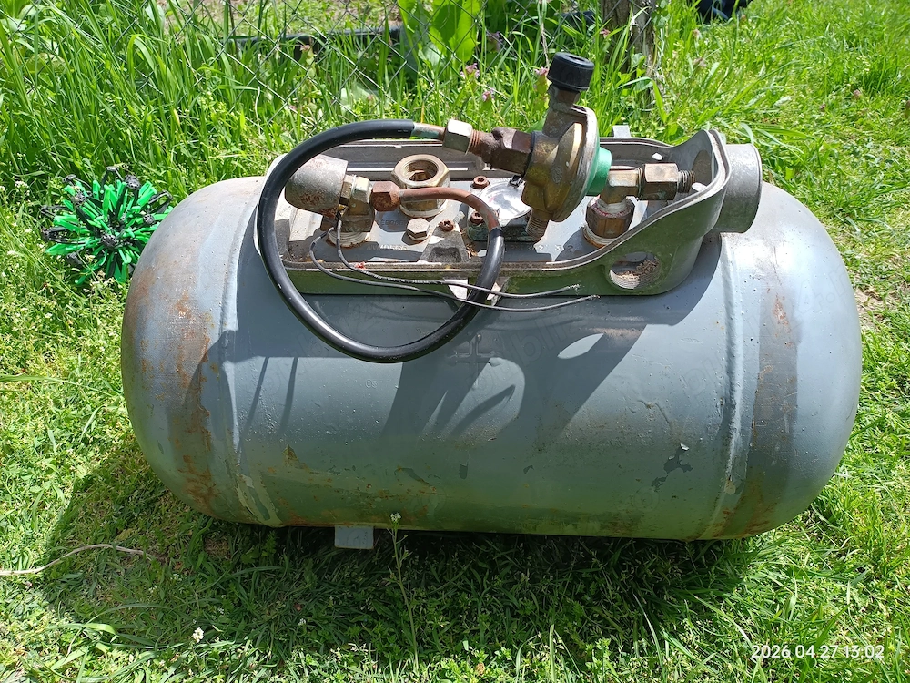 Rezervor GPL auto 35L cu plinul făcut