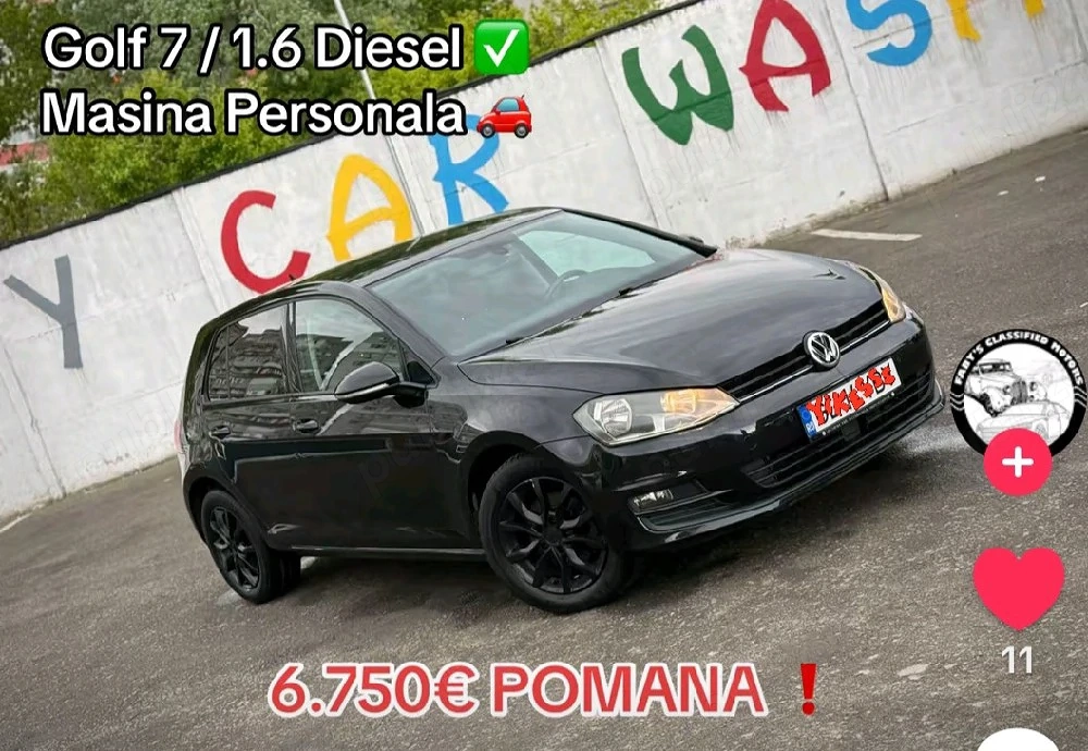 Vw. Golf 7 hatchbek 