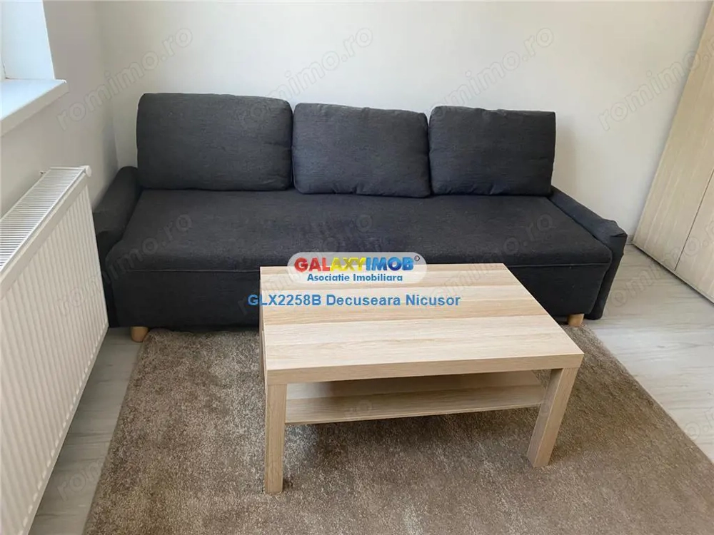Garsoniera in Militari Residence mobilata utilata 340 euro