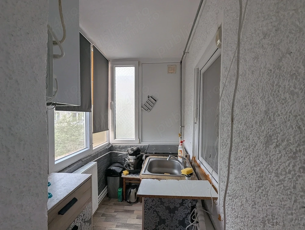 Apartament 2 camere Lipovei etaj 2 amenajat integral centrala proprie