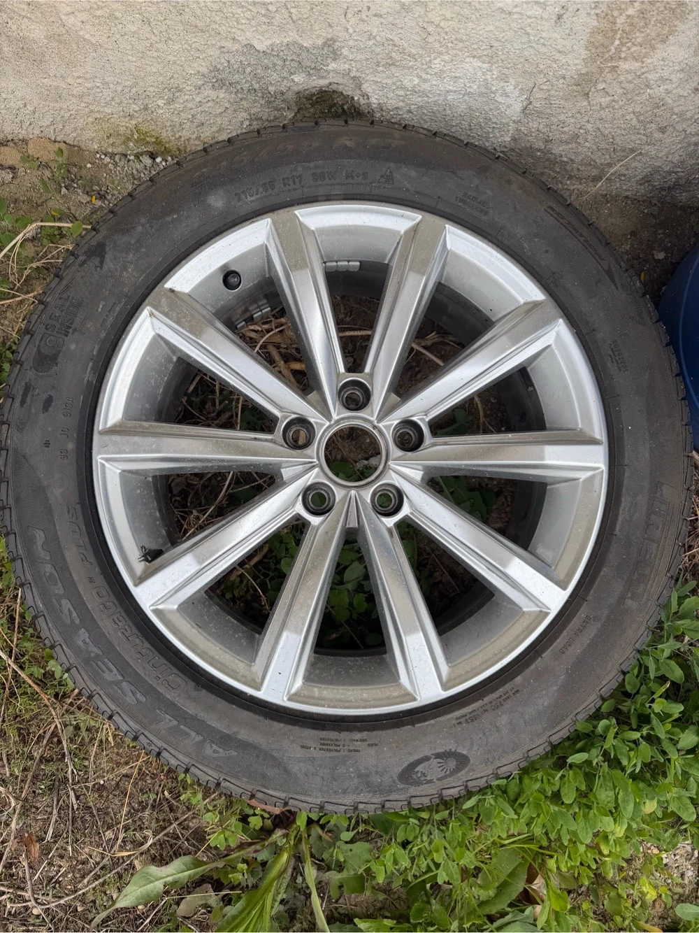 Rezerva aliaj VW pe 17'