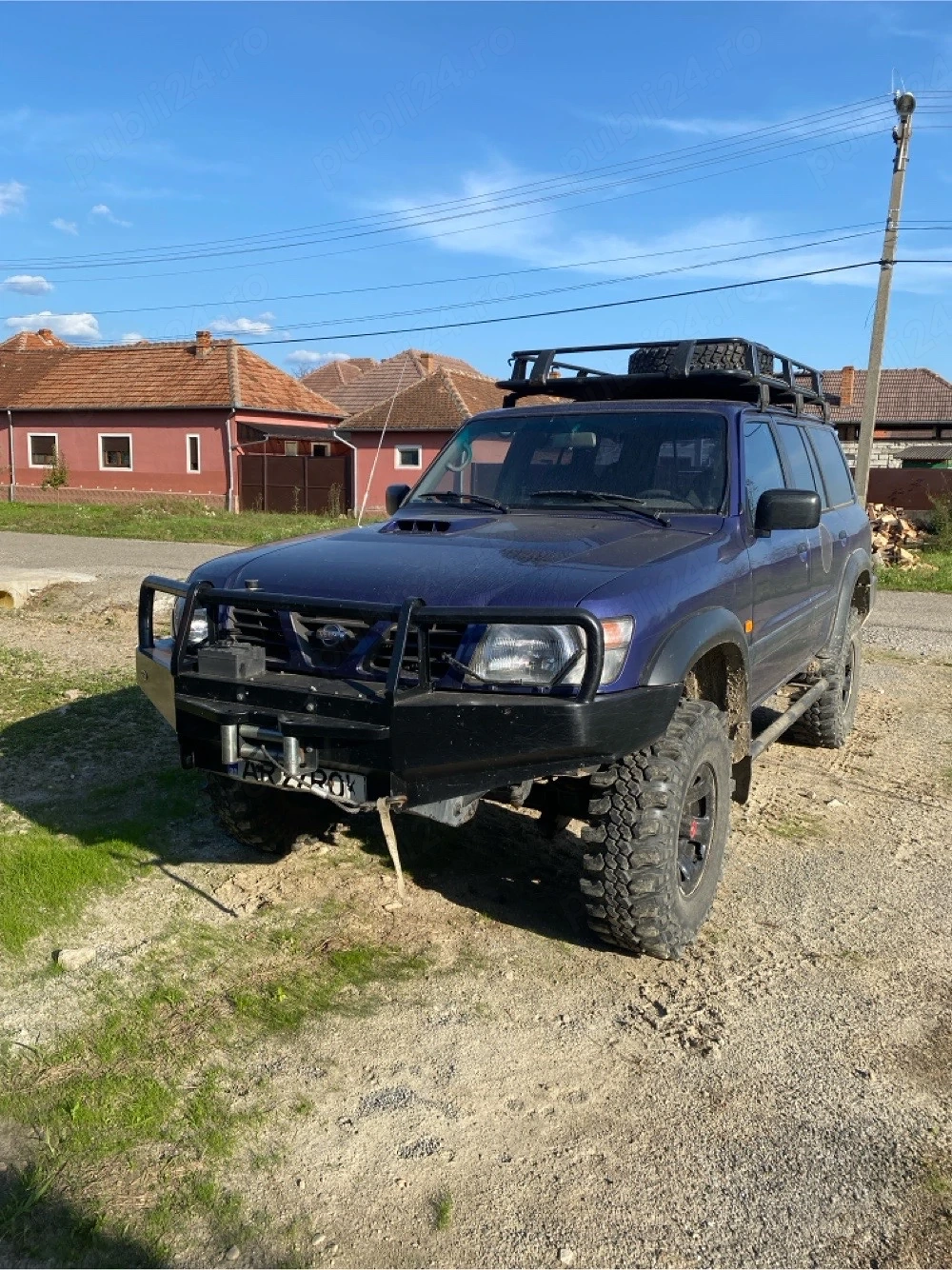 Nissan Patrol 2.8 TD   OFF ROAD COMPLET | 35  Simex | Troliu | Dif blocabil