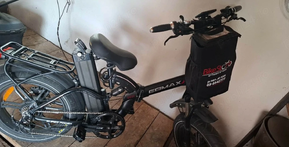bicicleta electrica adusa din Israel
