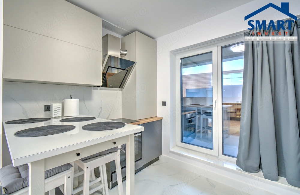 Apartament 2 camere Titan Astorium Garden piscina - terasa - totul nou