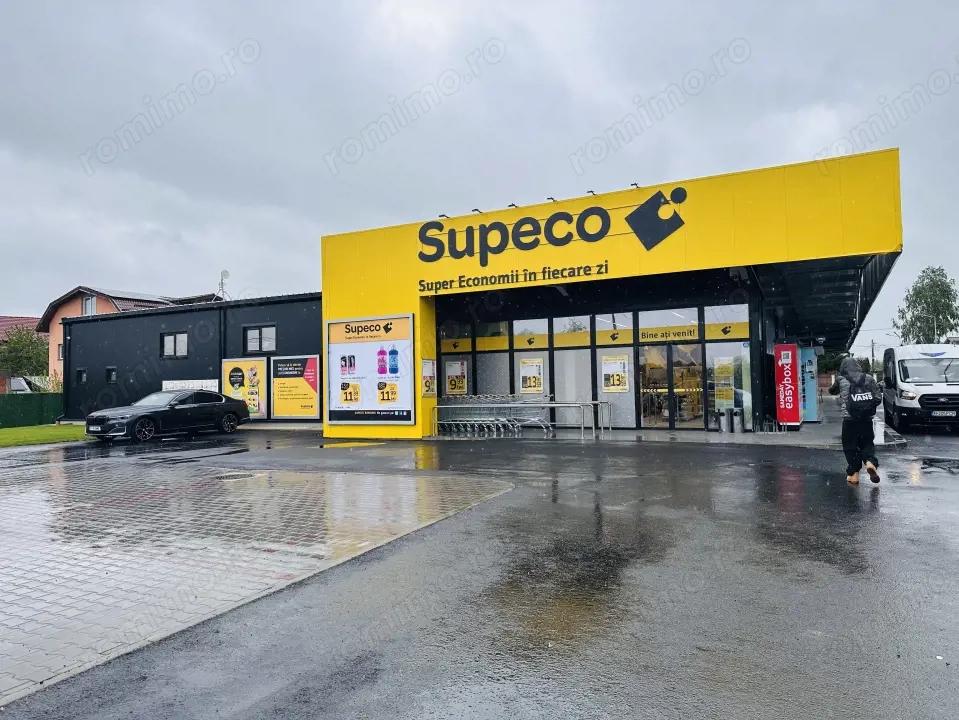 Centru comercial 1200 mp , 4000 mp parcare , ideal investitie, Dragomiresti Vale